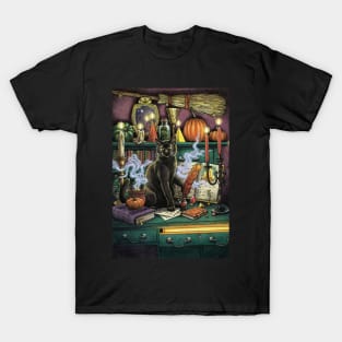 Everyday Witch's Familiars Oracle - The Cat T-Shirt